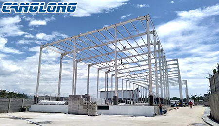 steel structure project in Indonesia