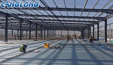 Steel structure warehouse project in Indonesia