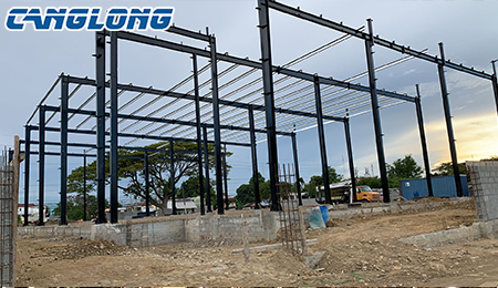 Canglong group's warehouse project in the Dominican Republic