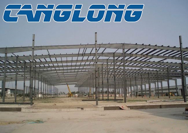 industrial godown steel structure