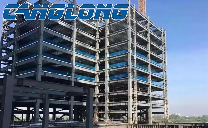 high rise steel structure building