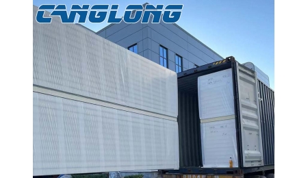 Cameroon industrial warehouse pu metal panel delivery