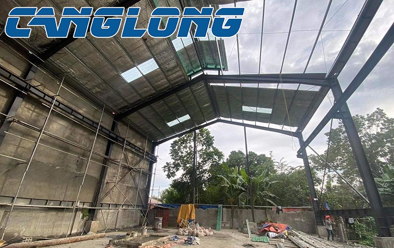 steel structure warehouse installation