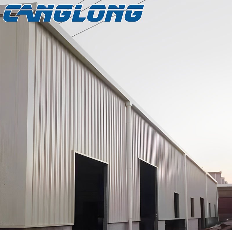 color steel sandwich panel building