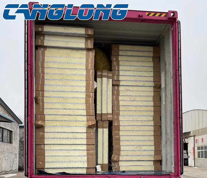 cold storage panels shipment