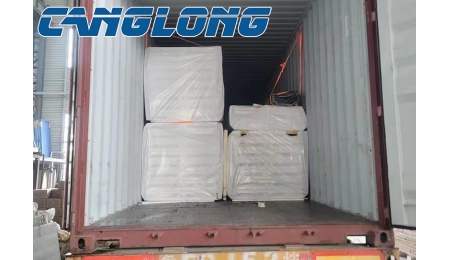 Brazilian PU sandwich panels packaging and transportation