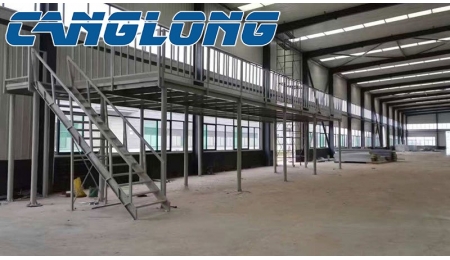 Is it safe to build a steel structure platform in the factory?