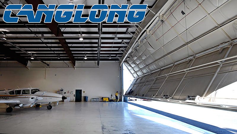 steel aircraft hangar