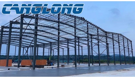 Application of steel structure in beverage factory construction