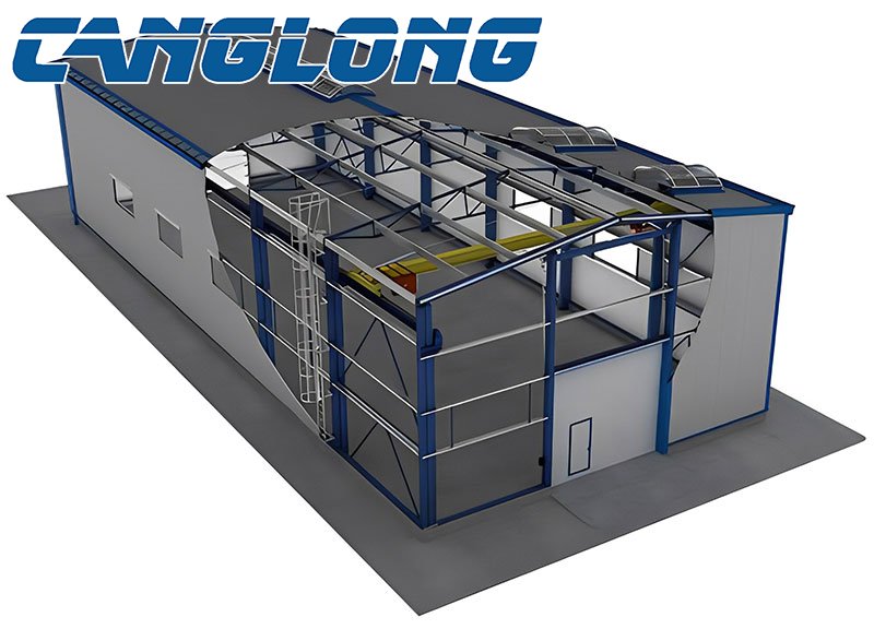 factory building structural design