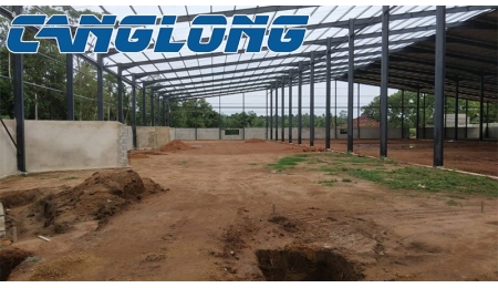 How to install the steel frame warehouse?