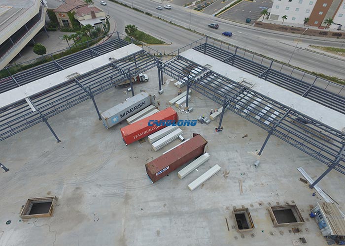 American metal shed puf panel roof