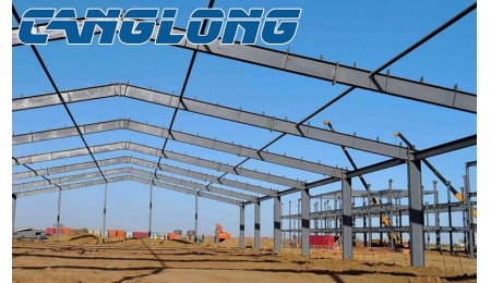 What steel components are needed to build steel structure workshop?