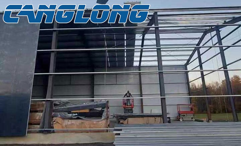 steel frame warehouse