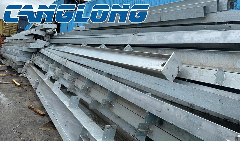 galvanized steel structures