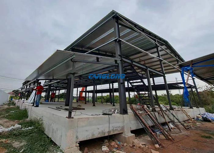 Thailand steel structure warehouse