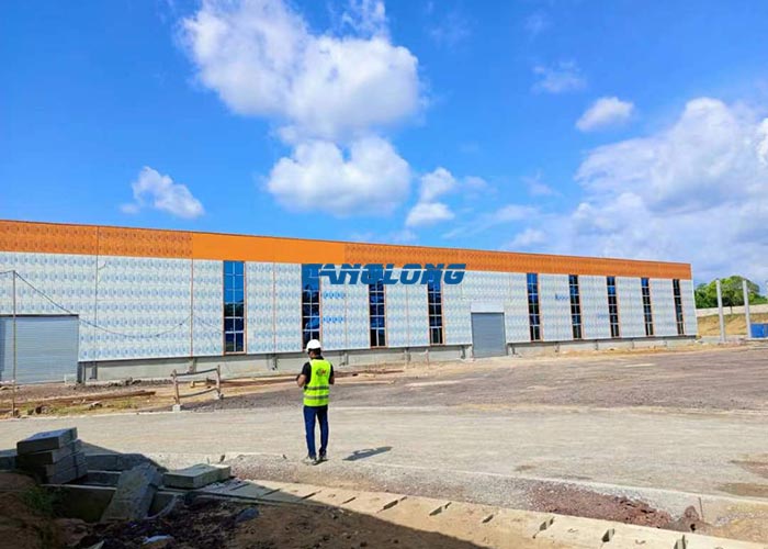 Cameroon steel structure large factory