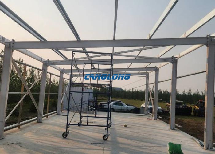 Canadian prefabricated garage building