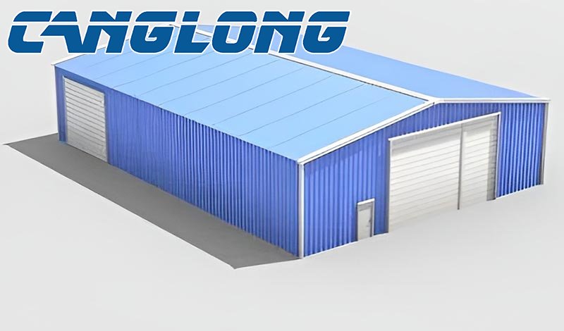 prefabricated metal warehouse