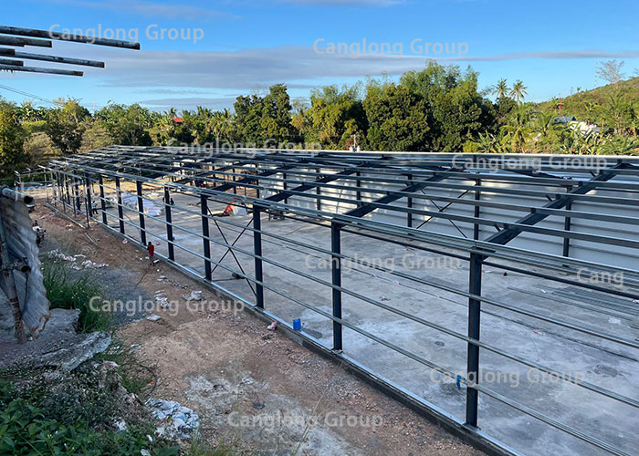 Philippine steel structure chicken shed