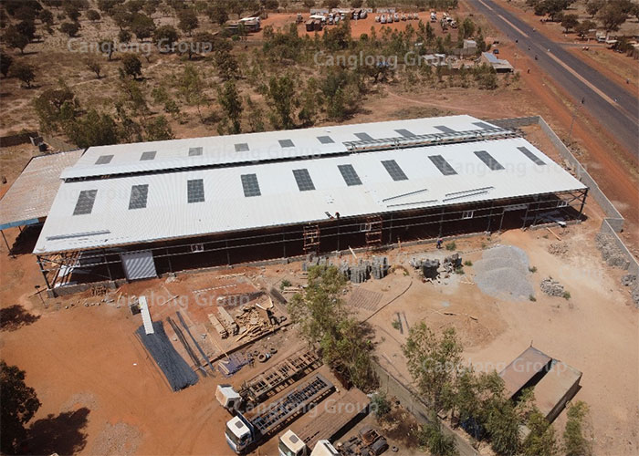 Burkina Faso steel structure factory