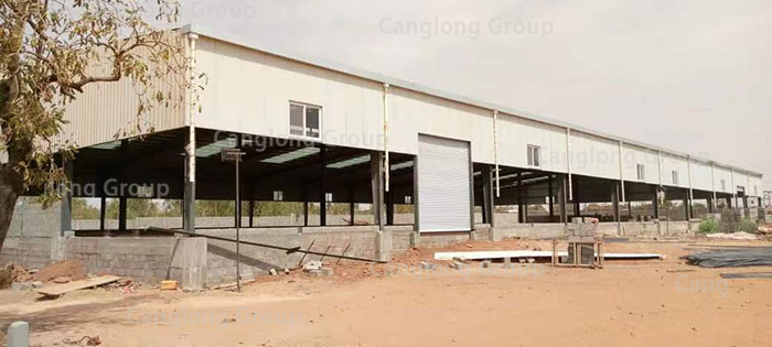 Burkina Faso steel structure factory