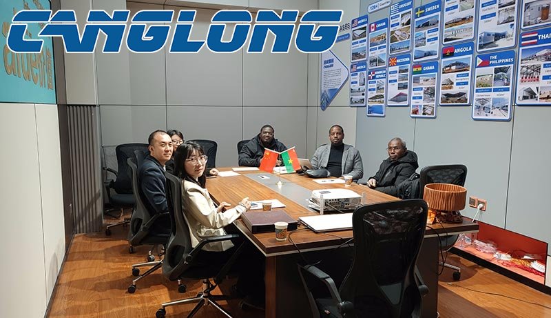 Burkina Faso clients visit Canglong