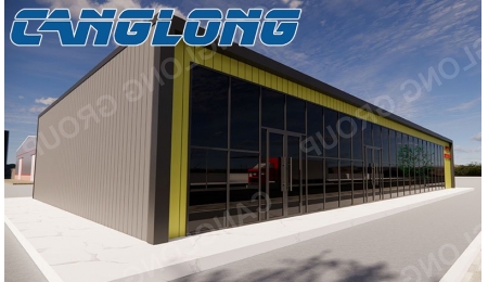 Gas station project for American customer