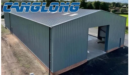 Design and construction of large metal sheds workshops