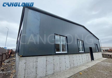 Mongolia prefabricated warehouse building