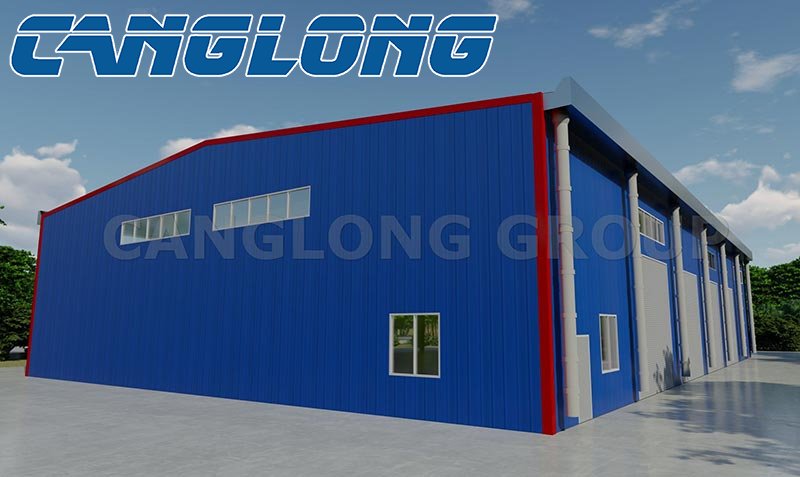 prefabricated factory warehouse