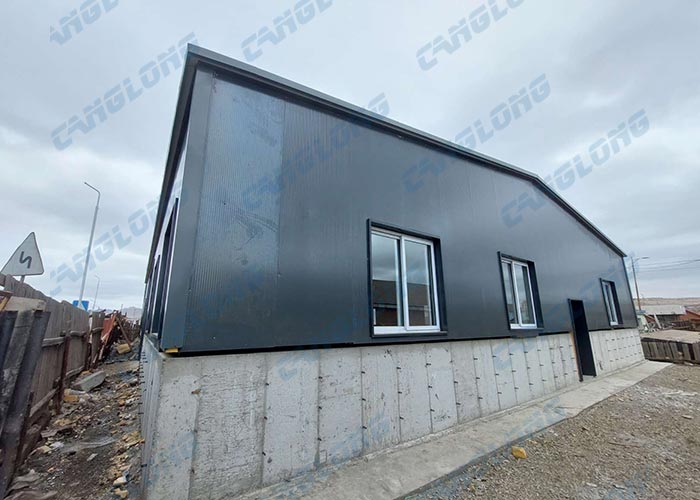 Mongolia prefabricated warehouse building