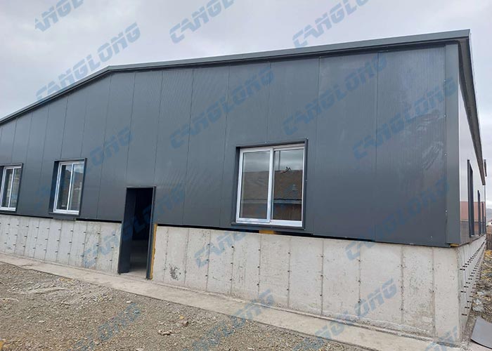 Mongolia prefabricated warehouse building