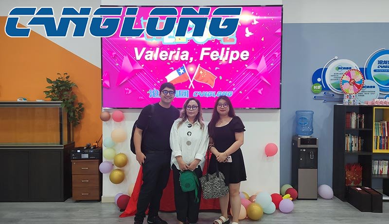 Chilean customers visited