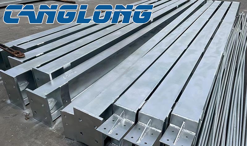 galvanized steel structures