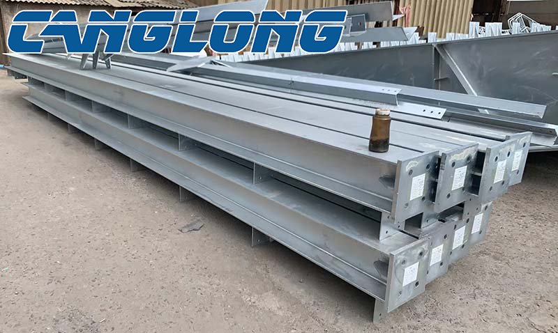 galvanized steel structures