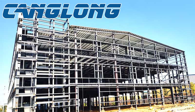 galvanized steel structure building