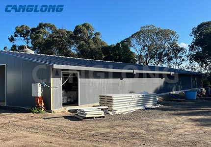 Australia 13x45m laying chicken farm