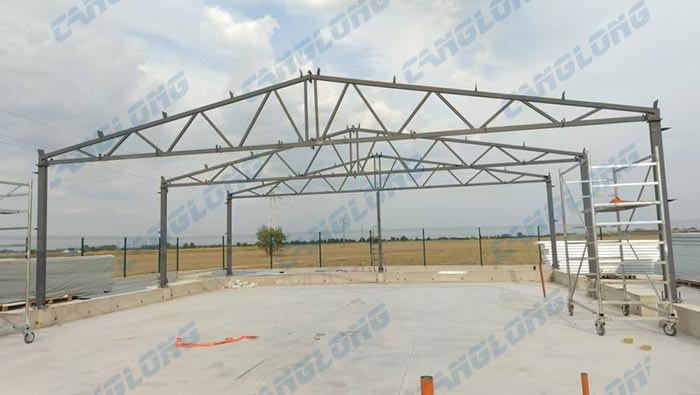 Bulgaria 12x36m exhibition hall