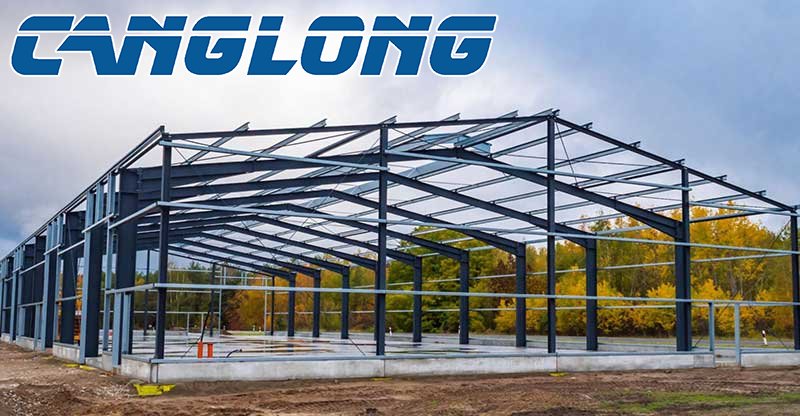 warehouse steel frame structure