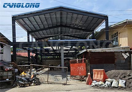 Philippine two story steel building