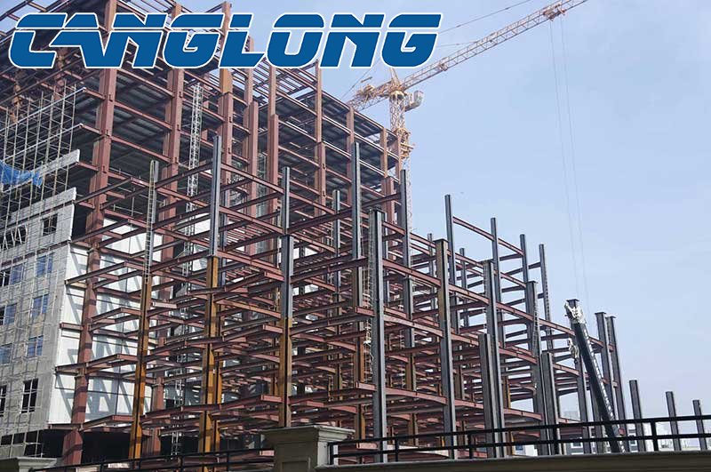 high rise steel structure building