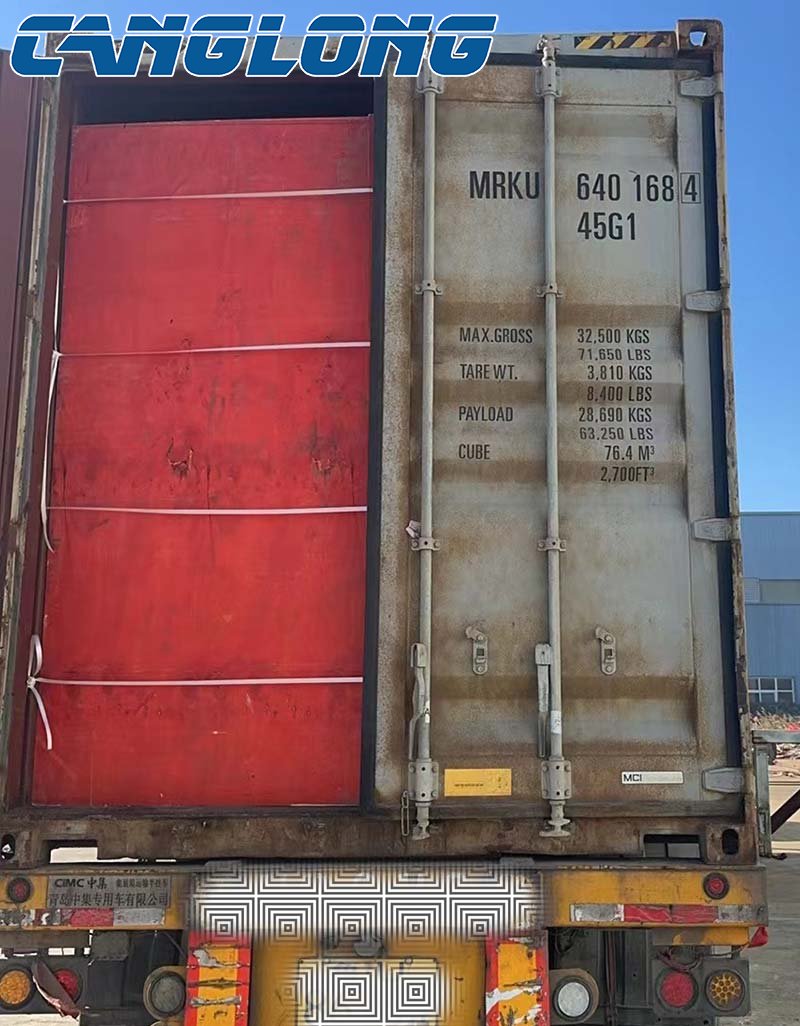 prefabricated galvanized steel structure shipment