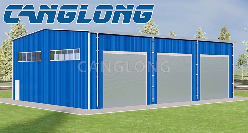 steel structure garage