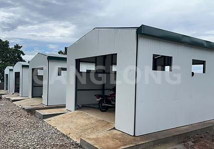 Philippine four set small garages