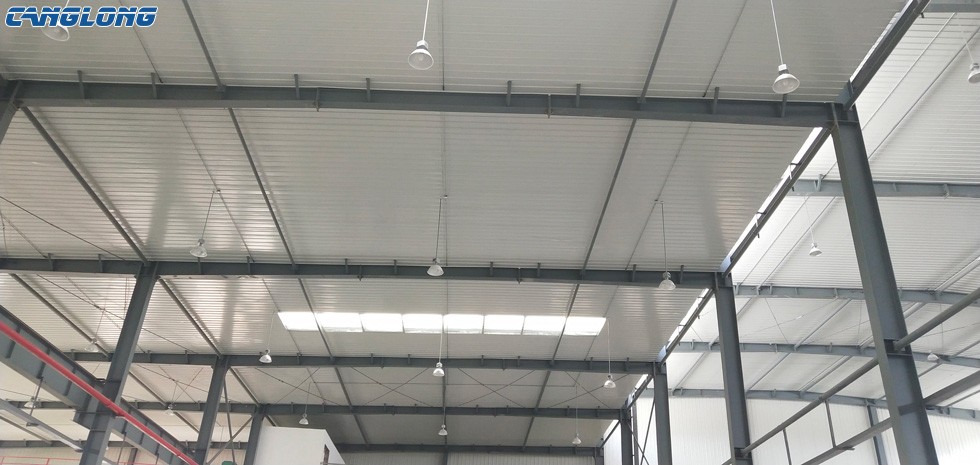 18300 Square Meters Prefab Steel Structure Logistics Warehouse Construction