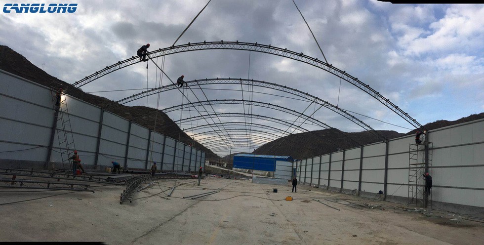 Construction of Arch Steel Structures